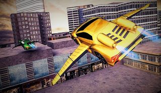 Sport Car Flying Simulator pro - Screenshot 3