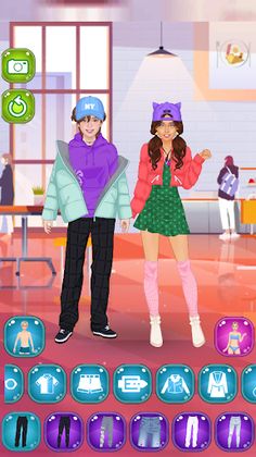 Couple dress up - School - Screenshot 3