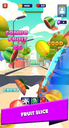 Fruit Slash & Cut - Screenshot 1