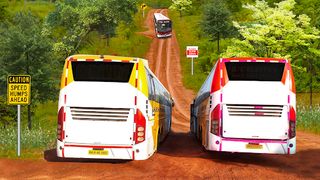 Stunt bus driving sim offroad - Screenshot 1