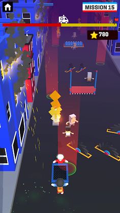 Firemen Run - Screenshot 2