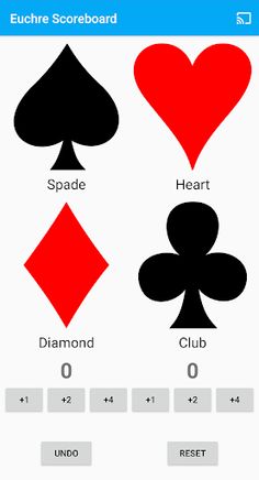 Euchre Scoreboard - Screenshot 2