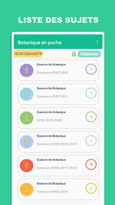 BOTANIQUE EN POCHE - Screenshot 1