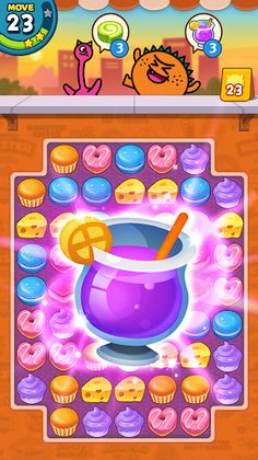 Match 3 Puzzle: SweetMonster - Screenshot 3