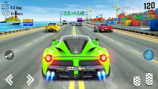 Real Highway Car Racing Game - Screenshot 1