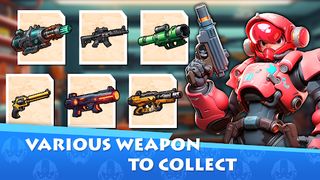 Robot Shoot Zombie Attack - Screenshot 2