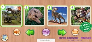 Super Dinosaur Puzzles - Screenshot 1