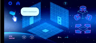 Tangram 3D: space zen puzzle! - Screenshot 1