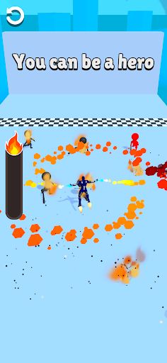 Metal Dude 3D: Fly & Fight - Screenshot 3