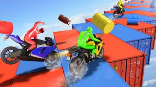 Motorcyle Bike Stunts Impossib - Screenshot 3