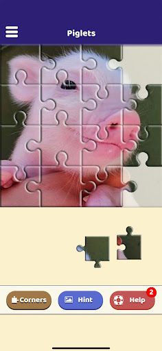 Piglets Jigsaw Puzzle - Screenshot 2