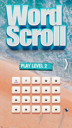 Falling words & Scroll letters - Screenshot 3