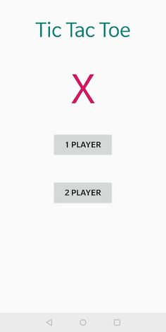 Simple Tic Tac Toe - Screenshot 1