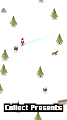 Santa goes Skiing : Christmas - Screenshot 4