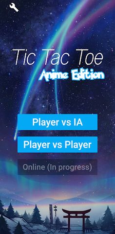 Tic Tac Toe Anime Edition - Screenshot 1