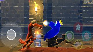 Blue Fighter Hero - Screenshot 2