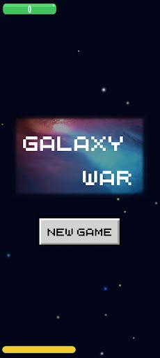 Dodging Asteroids - Galaxy War - Screenshot 1