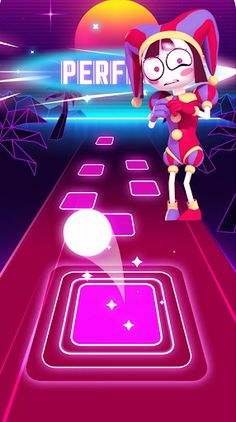 Amazing Digital Circus 3D Hop - Screenshot 2