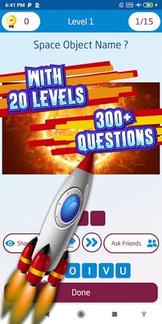 space quiz games - Screenshot 3