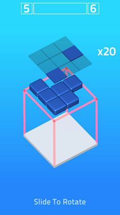 Falling Cubes : Gravity Puzzle - Screenshot 2