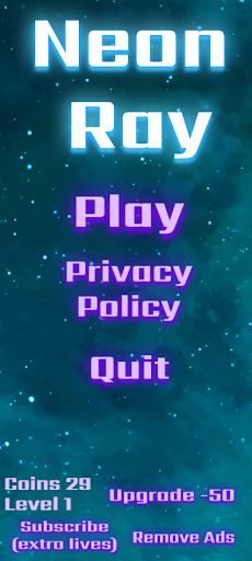 Neon Ray - Screenshot 1