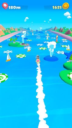 Water Bouncing 3D - Screenshot 3