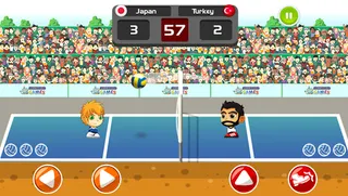 Head Volleyball Tournament - Screenshot 1