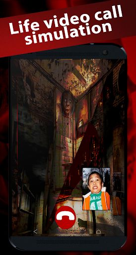 scary granny's video call chat - Screenshot 2