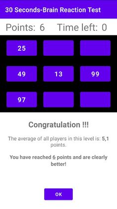 30 Seconds-Brain Reaction Test - Screenshot 4