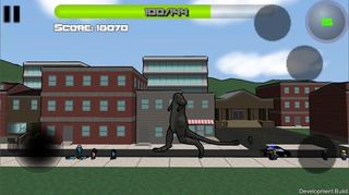 Attack of Giant Mutant Lizard - Screenshot 1