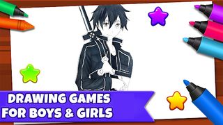 SWORD ART coloring  book - Screenshot 2