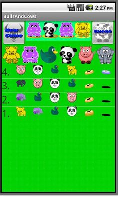 g4: Bulls and Cows - Screenshot 1