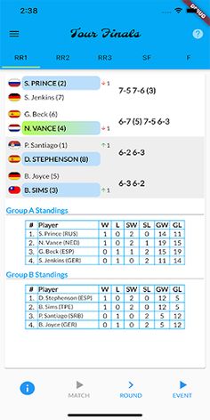 Playasport Tennis - Screenshot 2