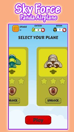 Sky Force Panda Airplane - Screenshot 3