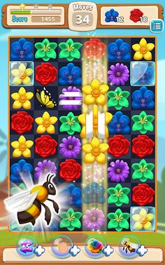 Blossom Blitz Match 3 - Screenshot 2