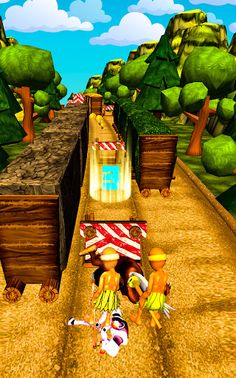 Subway jungle run: surf rusher - Screenshot 4