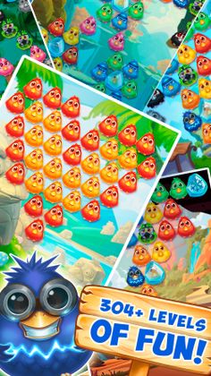 Bubble Birds 4: Match 3 Puzzle Shooter Game - Screenshot 3