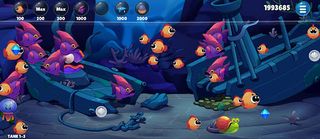 Insaniquarium Deluxe Evolution - Screenshot 1