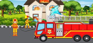 Firefighter Rescue Truck Games - Screenshot 2