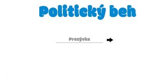 Politický beh - Screenshot 1