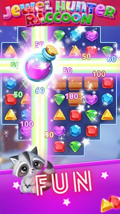 Jewel Hunter Raccoon - Screenshot 2