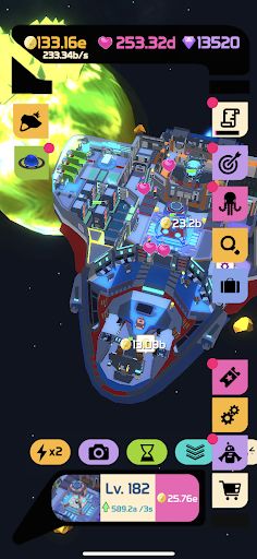 Idle FTL Starship - Screenshot 4