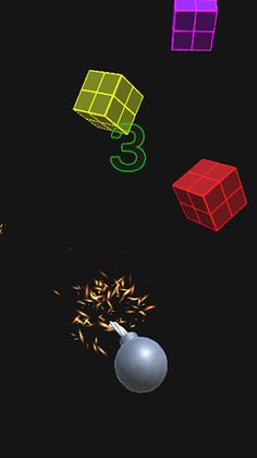 Neon Cubes - Screenshot 3