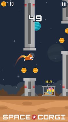 Space Corgi - Jumping Dogs - Screenshot 3