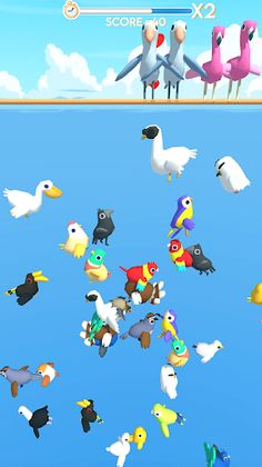 Fly Match 3D - LoveBird Master - Screenshot 2