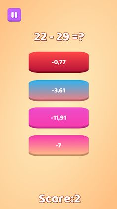 Math Quick Test Low - Screenshot 2