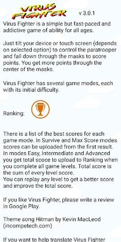 Virus Fighter - Screenshot 2