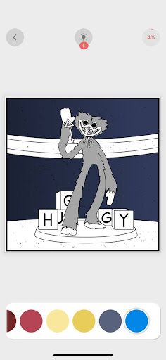 Huggy Wuggy - Coloring Book - Screenshot 1