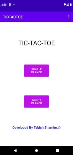 TIC-TAC-TOE - Screenshot 1