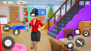 Cat Simulator: Scary Mom Games - Screenshot 1